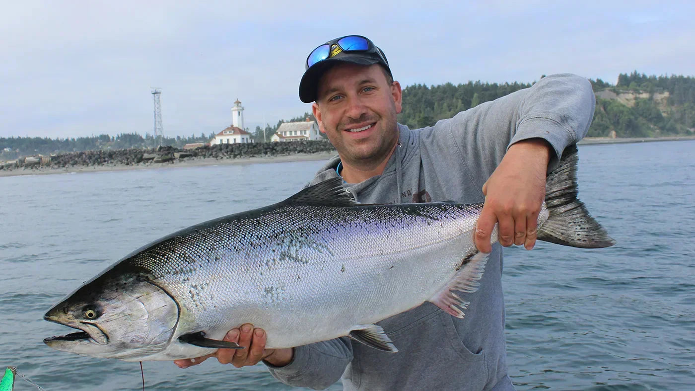 Salmon Fishing at Point Wilson