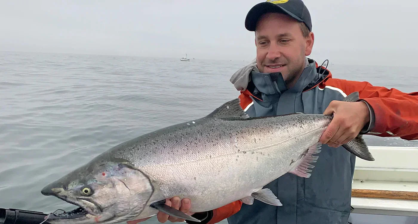 Salmon Fishing at Midchannel Bank