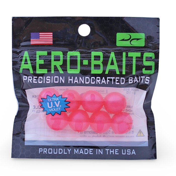 Aero-Baits Soft Beads Steelhead Pink