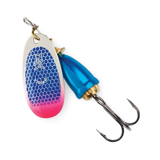 Blue Fox Vibrax Spinner Blue Scale Pink Tip UV