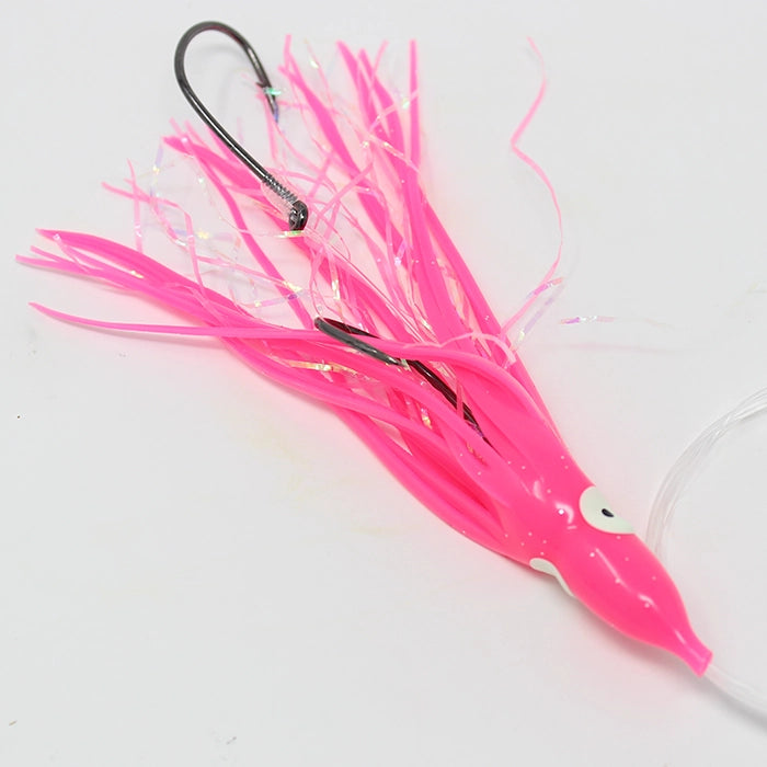 Gold Star Yamashita Octopus Salmon Trolling Rig Hot Pink