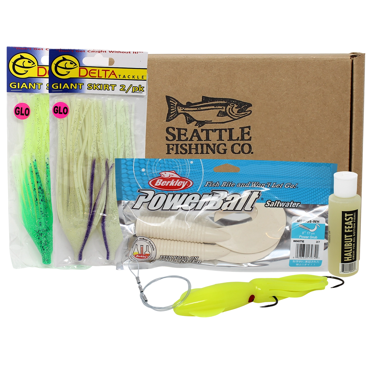 Halibut Fishing Gift Box Halibut Fishing Gift Box