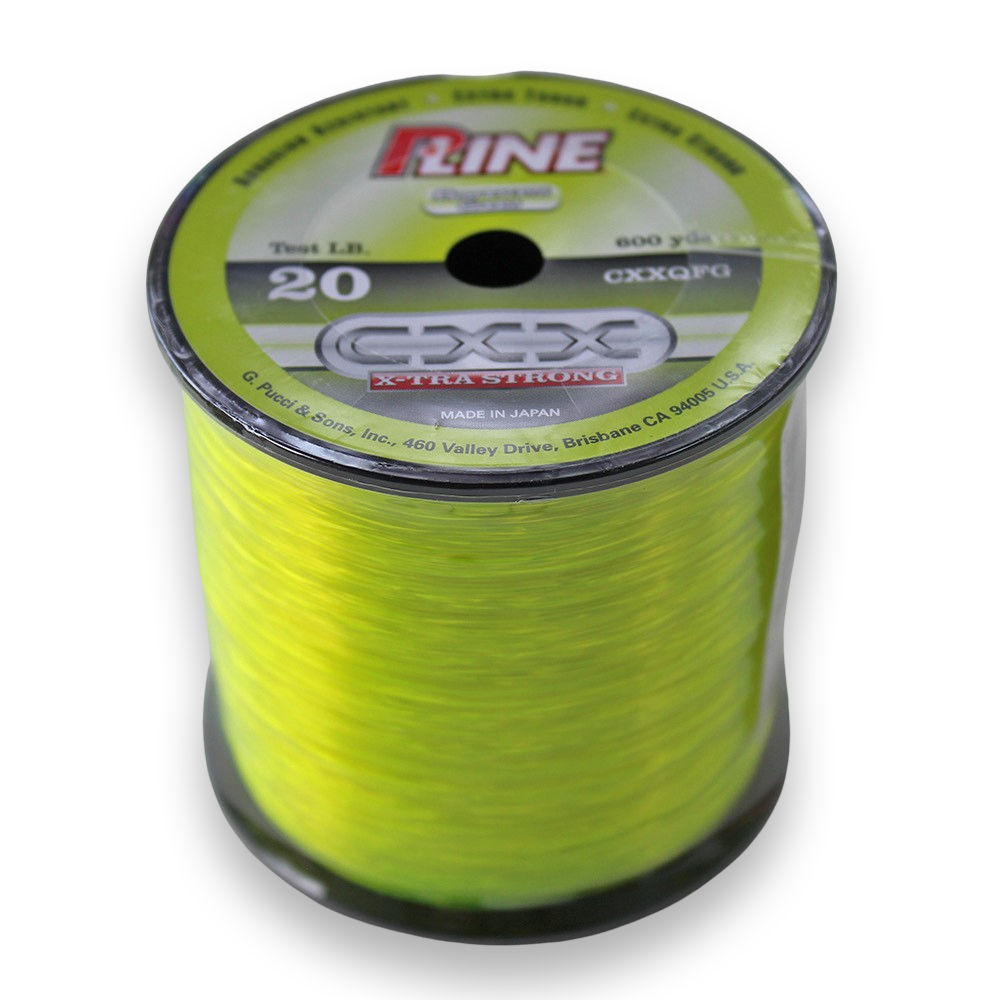 P-Line CXX X-Tra Strong 1/4# Spool Fluorescent Green - 10 to 30 P-Line CXX X-Tra Strong 1/4# Spool Fluorescent Green - 10 to 30
