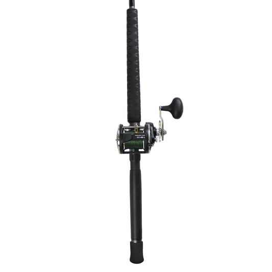 Okuma Convector 45 Halibut Rod Reel Fishing Combo