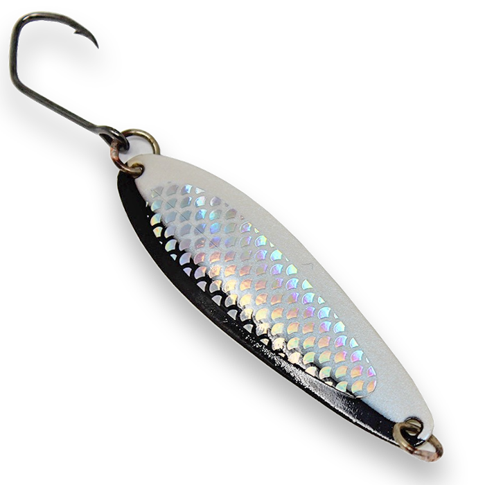 cookies and cream fishing lures Silver Horde #2 Kingfisher Lure, UV Cookies and Cream