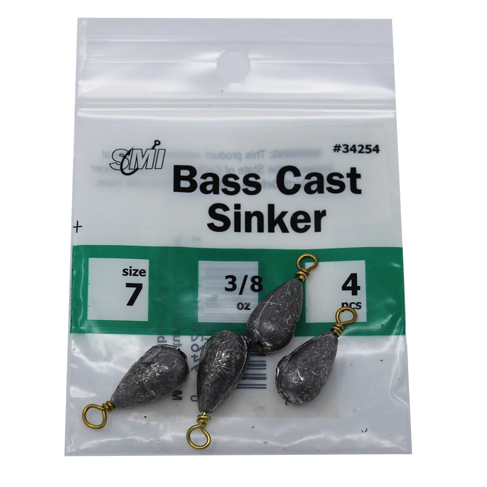 Bass Casting Sinkers – Seattle Fishing Company