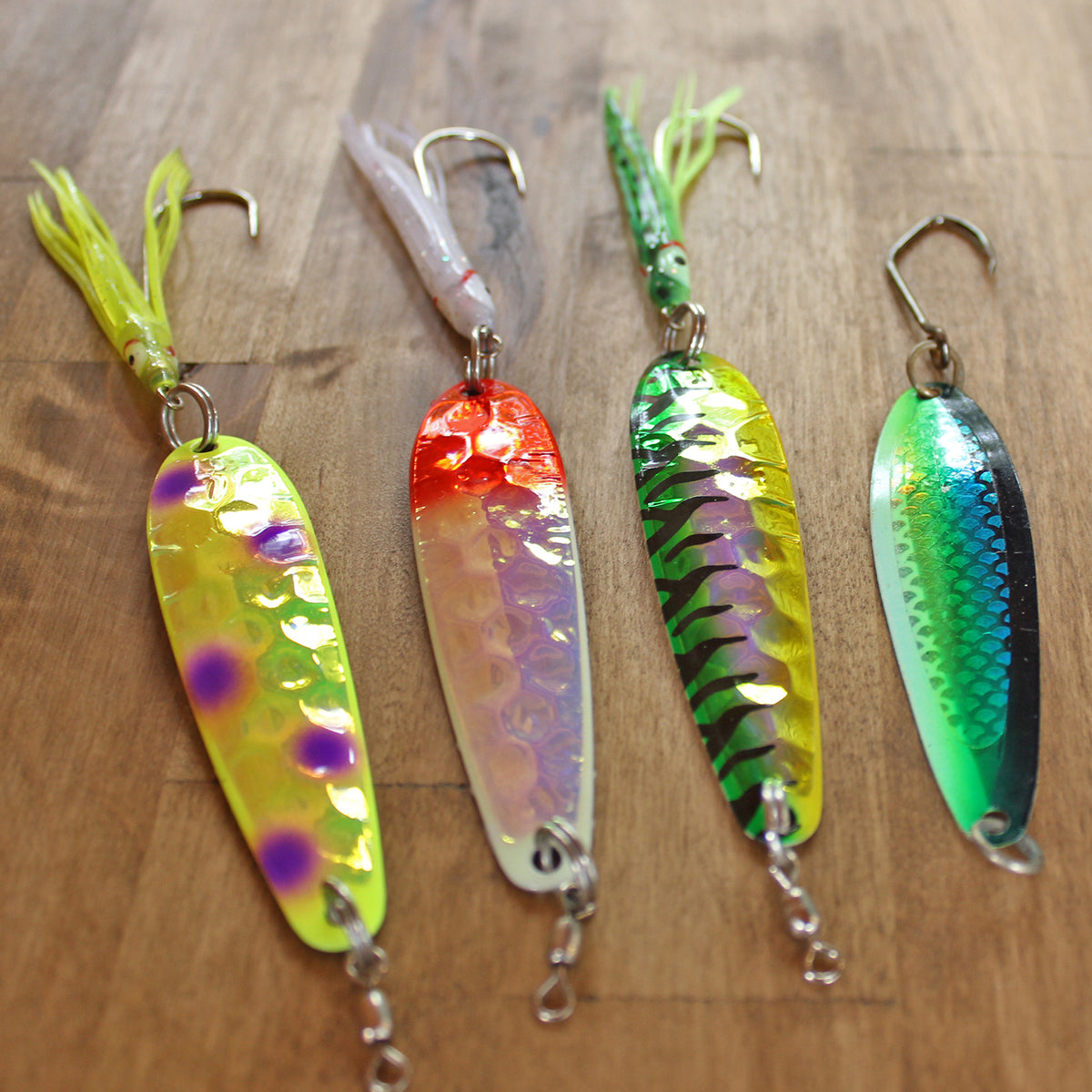 Saltwater Salmon Spoons– Seattle Fishing Company