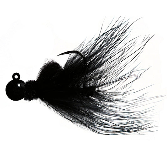 Aerojig Marabou 1/16 to 1/4 Ounce - Black