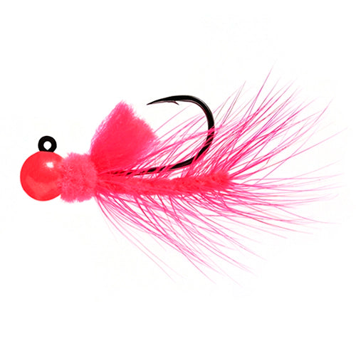 Aerojig Hackle Jig Cerise