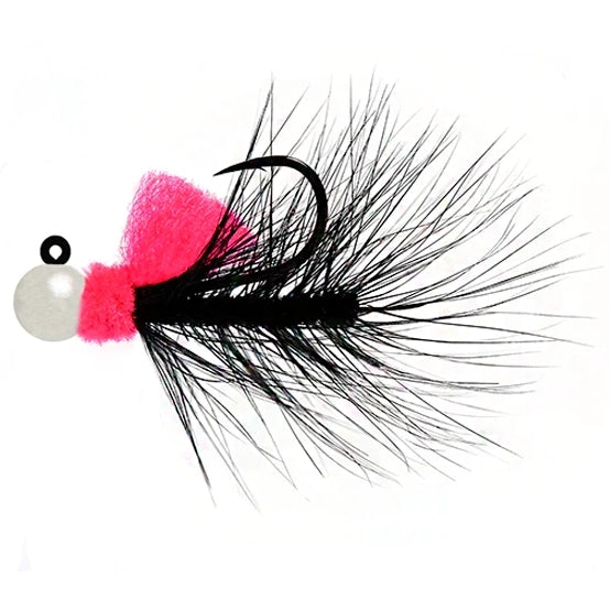 Aerojig Hackle Jig Nightmare Cerise