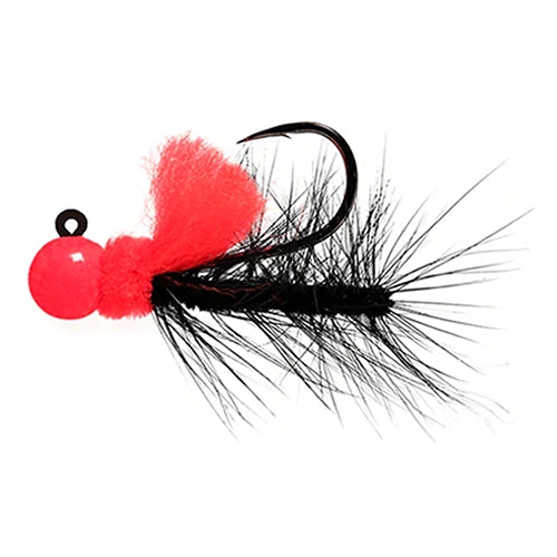 Aerojig Hackle Jig Nightmare Cerise Cerise