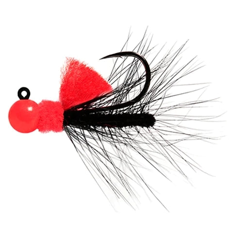 Aerojig Hackle Jig Nightmare Flame