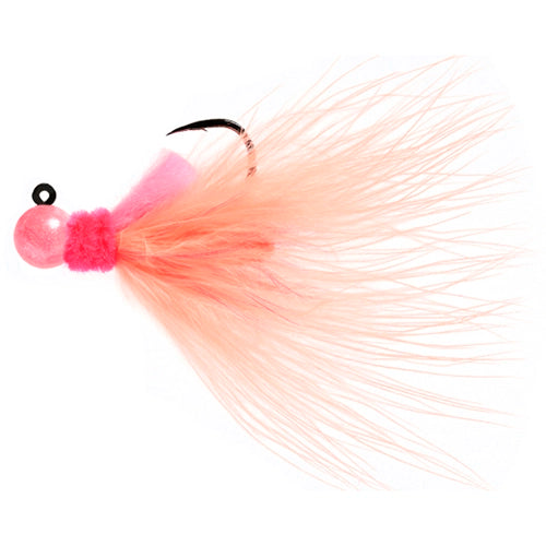 Aerojig Marabou Jig Pearl Pink Cerise Pink Peach