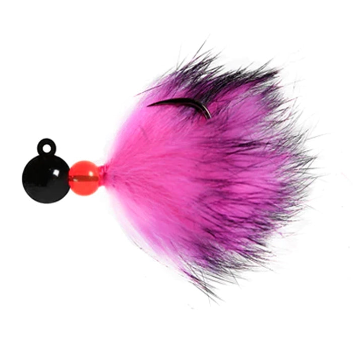 Aerojig Rabbit Bead Jig Black Shocking Pink Black