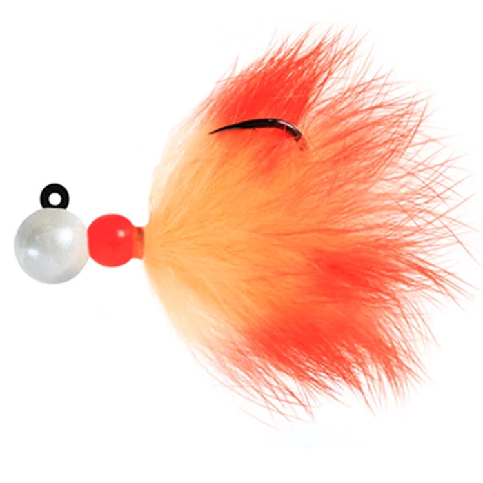 Aerojig Rabbit Bead Jig Pearl White Peachy Pink