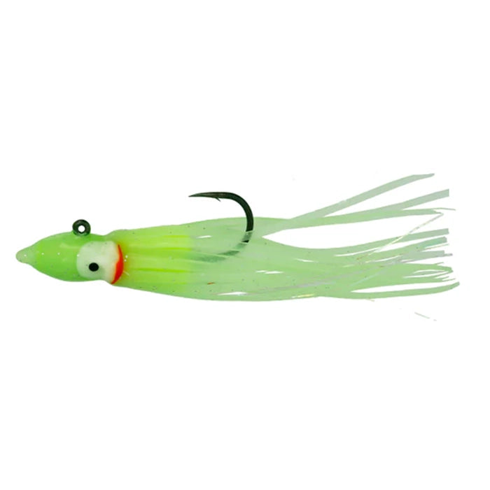 Aerojig Twitching Death Jig Glow Chartreuse