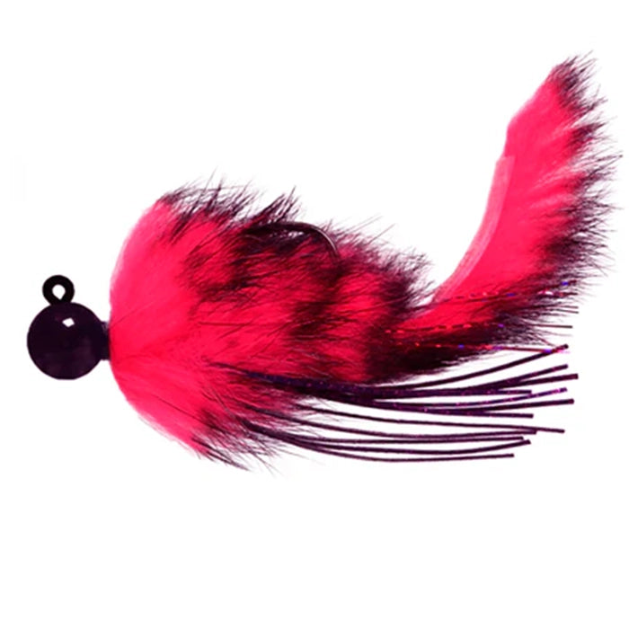 Aerojig Twitching Jig Black Cerise Black