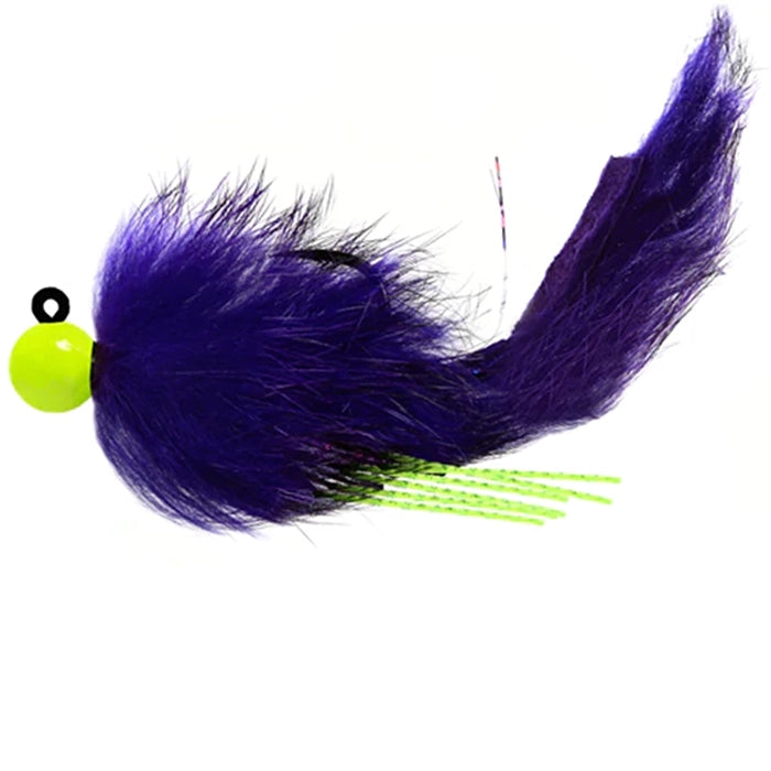 Aerojig Twitching Jig Chartreuse Purple