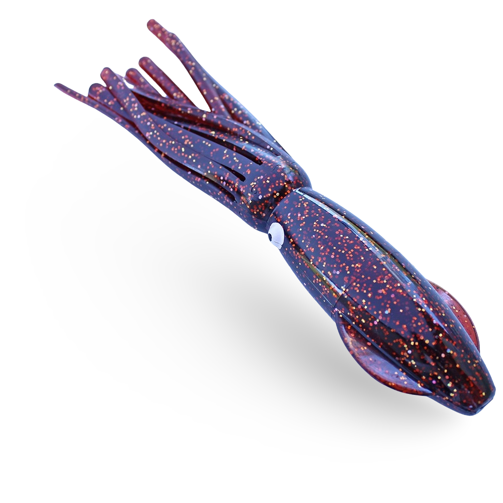 b2 squid fishing lures B2 Squid Bodies 4" / Chartreuse