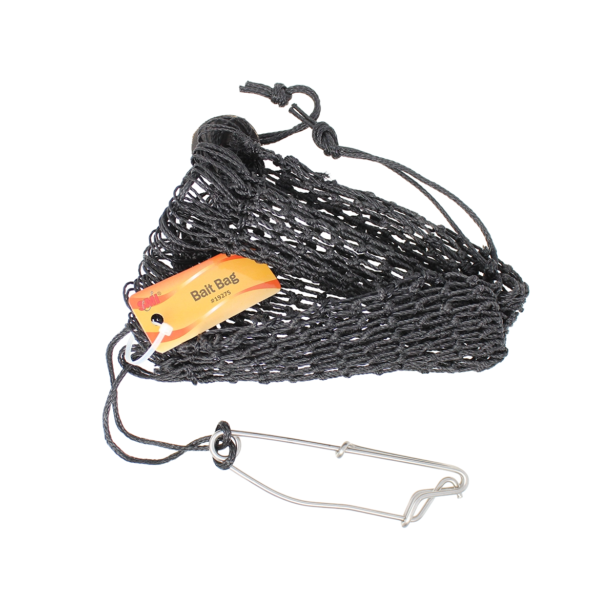 Beau Mac Bait Bag Mesh Double Draw w/ Snap Green
