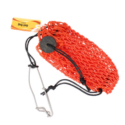 Beau Mac Bait Bag Mesh Double Draw w/ Snap Orange