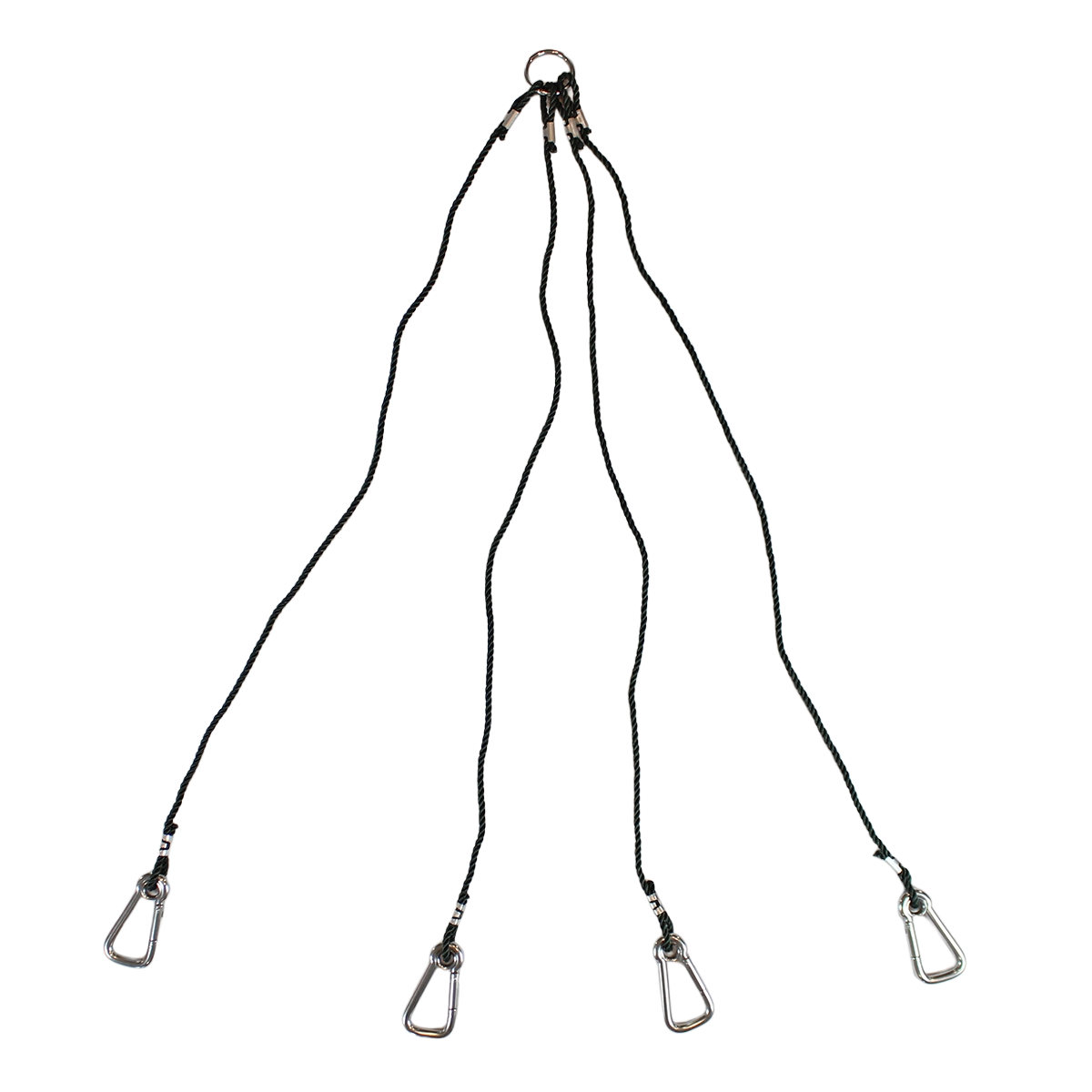 Beau Mac Harness 36" 4-Arm 4" SS Ringed-Eye Snaps