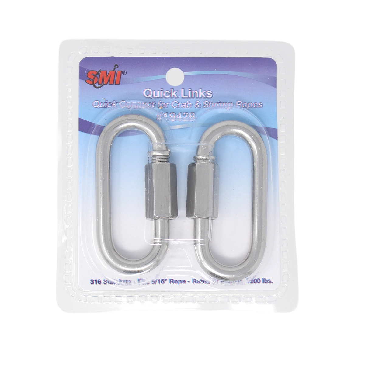 Beau Mac Quick Link Connectors 5/16 in rope
