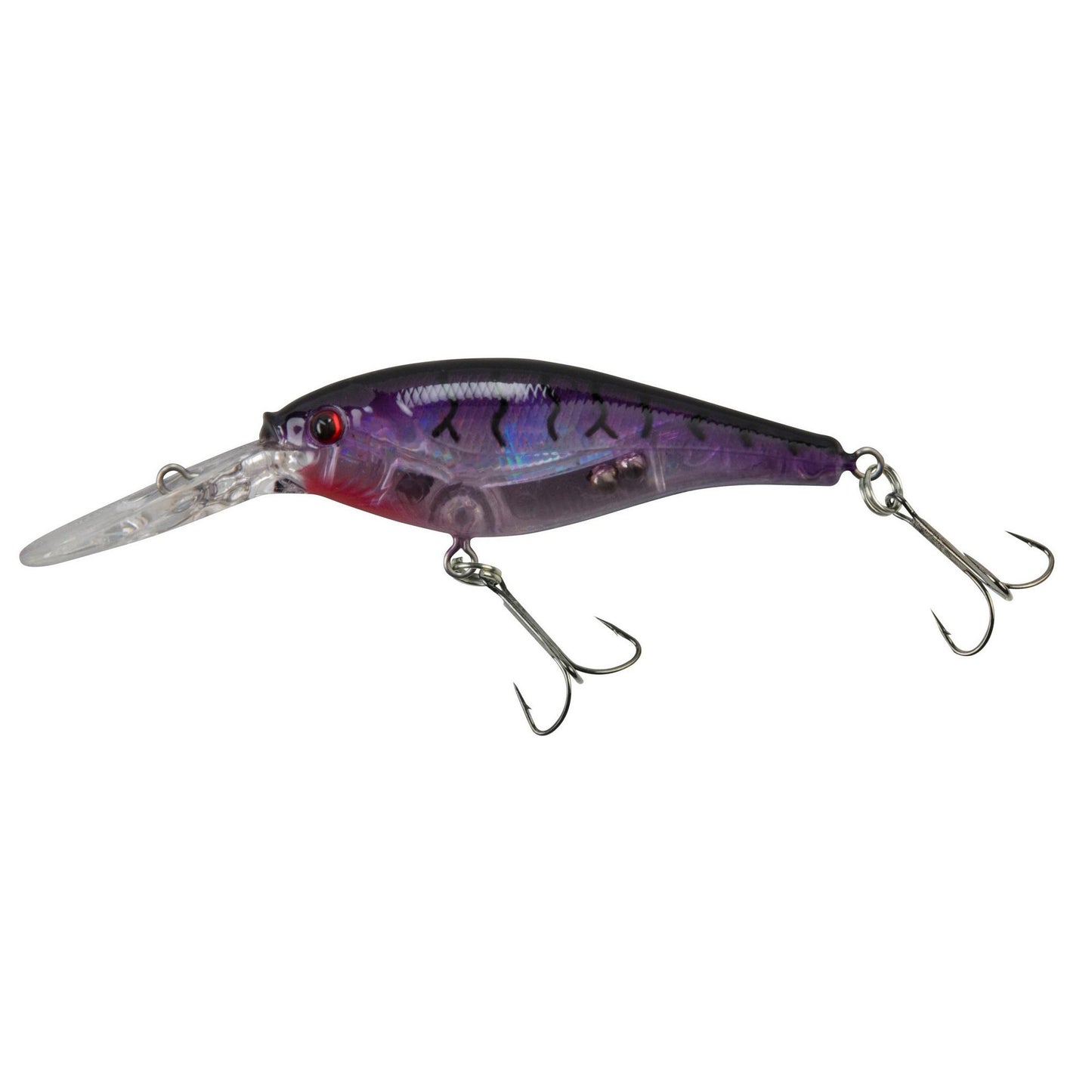 Berkley Flicker Shad Flashy Purple Tiger