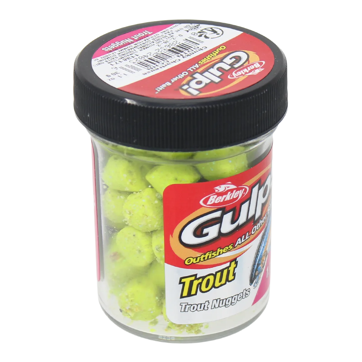 Berkley Gulp Trout Nuggets Chunky Chartreuse