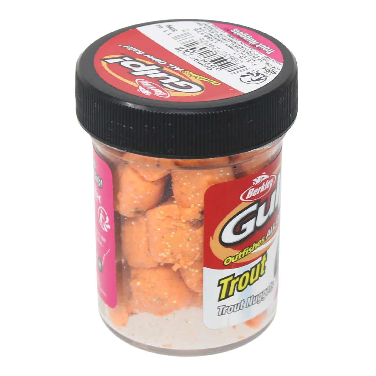 Berkley Gulp Trout Nuggets Orange Pulp