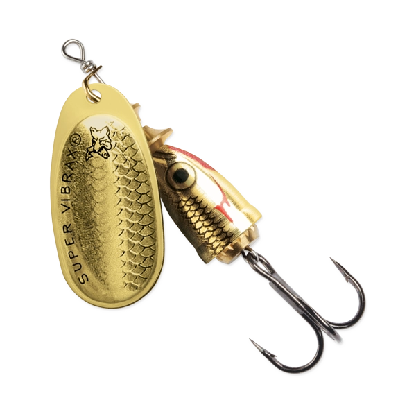 Blue Fox Classic Vibrax Spinner, Chartreuse Blue Candyback