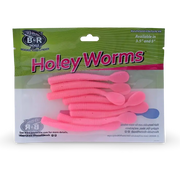 BnR Tackle Holey Worms Bubblegum