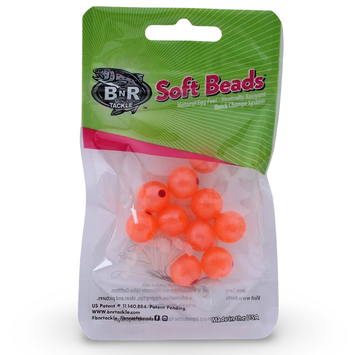 Rattle Beads For Fishing BnR Tackle 14mm Soft Beads, Pixie Dust