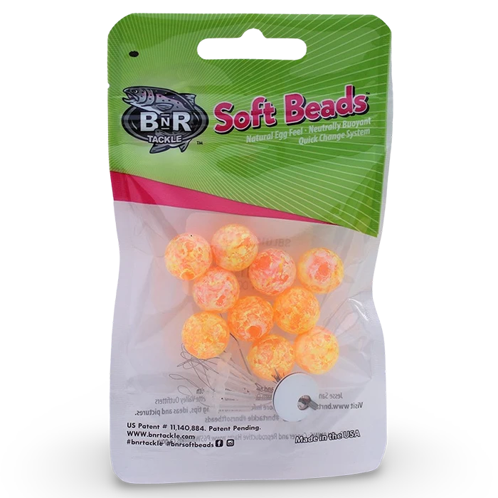 Guide Pack CREAMSICLE (soft Bead) BnR Tackle Salmon Trout