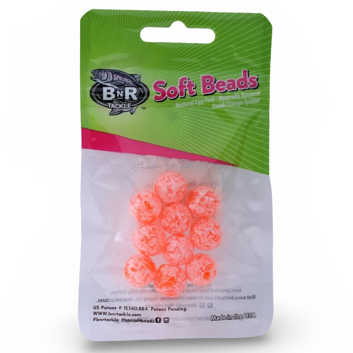 BnR Tackle Soft Beads Mottled Natural