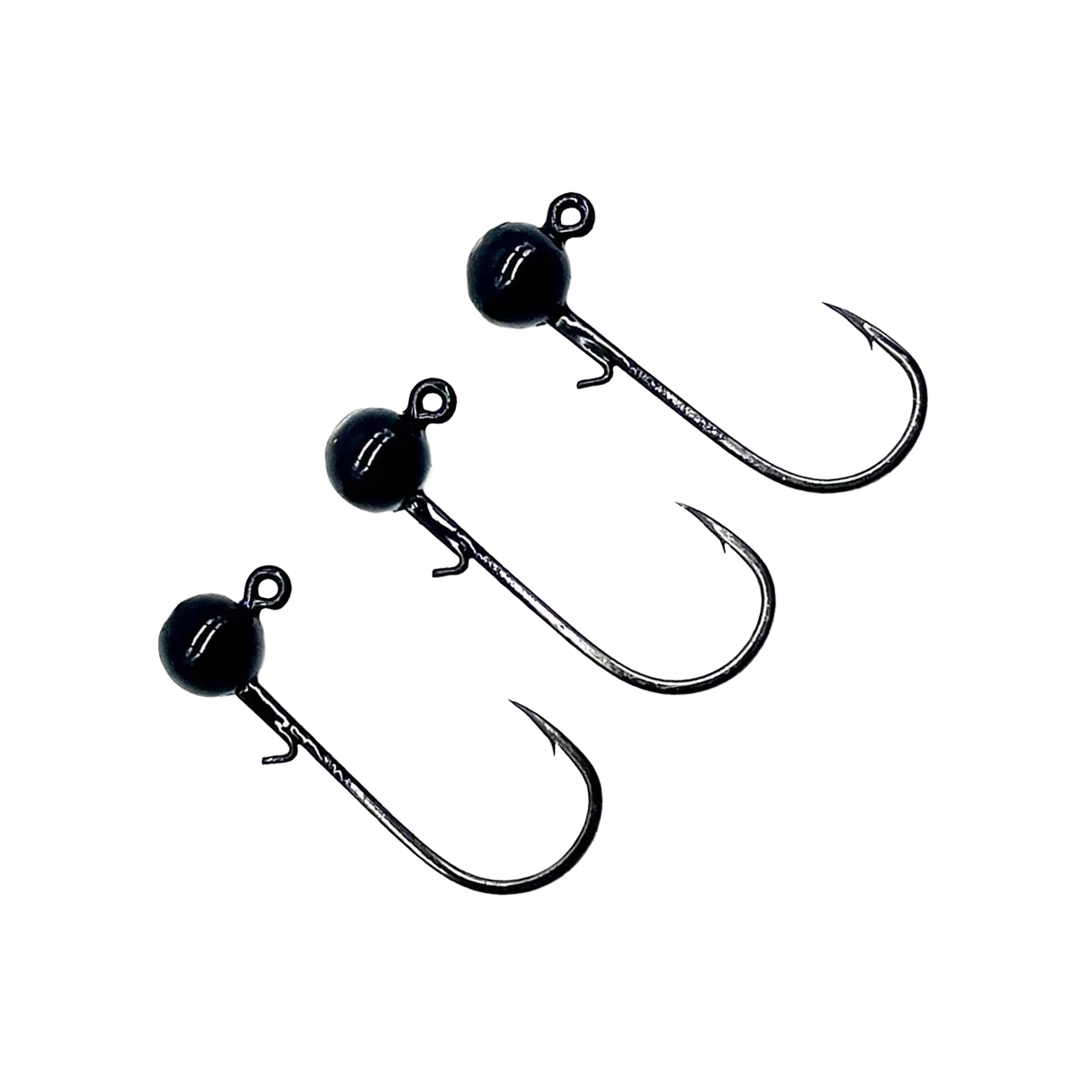 BnR Worm Keeper Jigheads Black