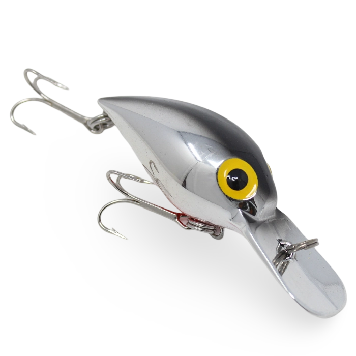 Brads Magnum Wiggler WMW003 Metallic Silver Black Back