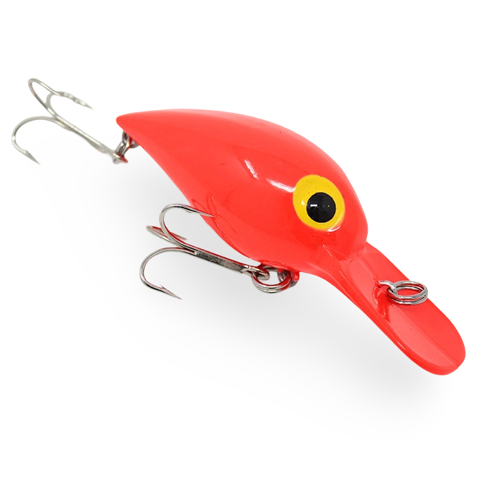 Brads Magnum Wiggler WMW005 Fluorescent Red