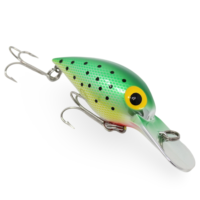 Brads Magnum Wiggler WMW008 Green Speck