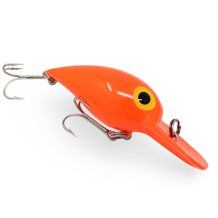 Brads Magnum Wiggler WMW018 Solid Orange