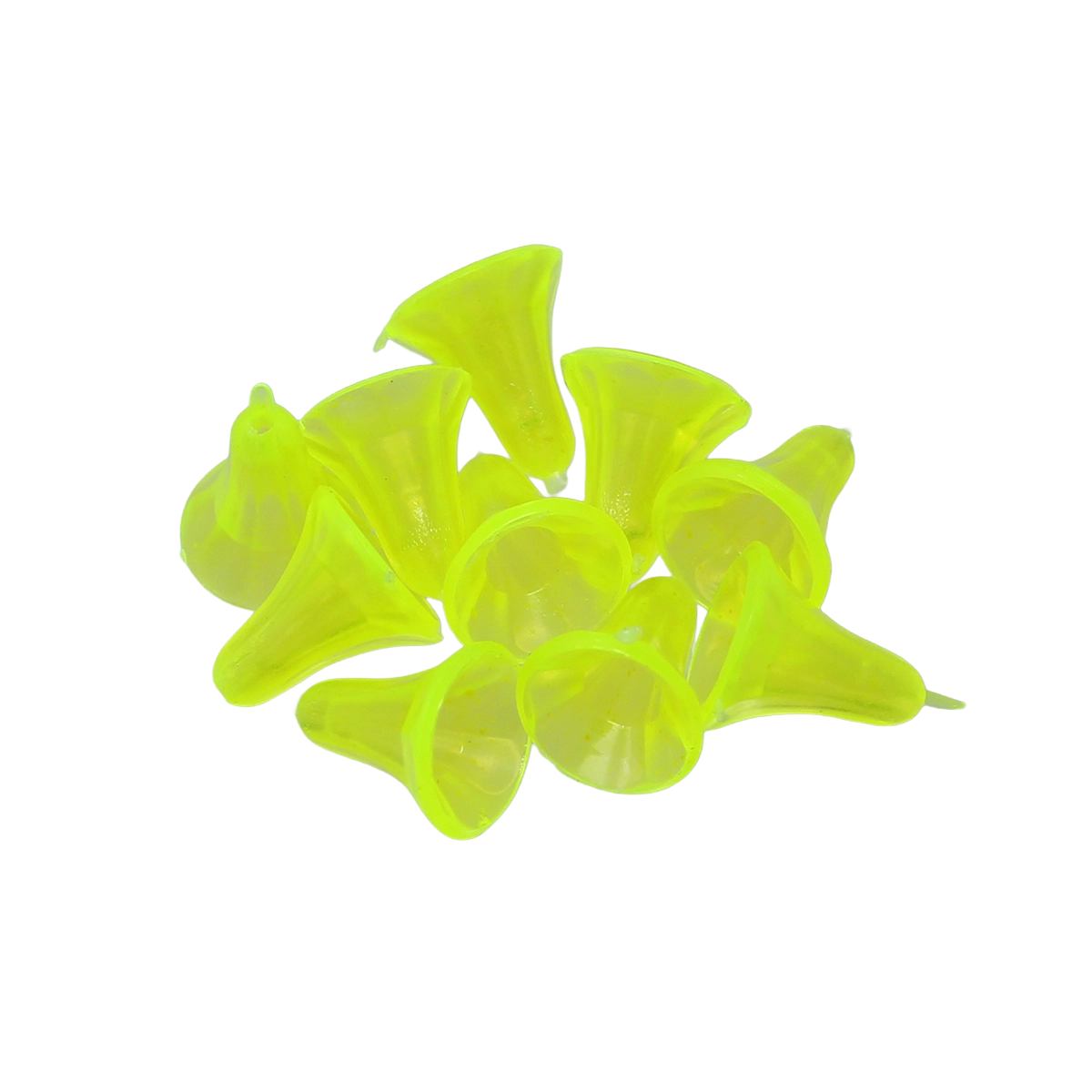 Brads Tee Beads Fluor Yellow