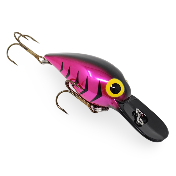 canadian wiggler fishing lure Silver Plated The Gibbs One Eye Wiggler Canadian Wiggler - Rattler (RCT)
