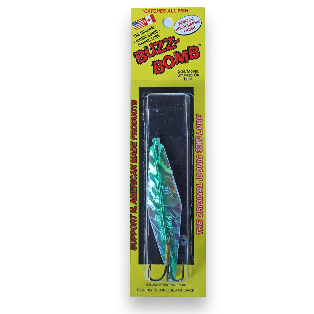 Buzz Bomb Holographic Green