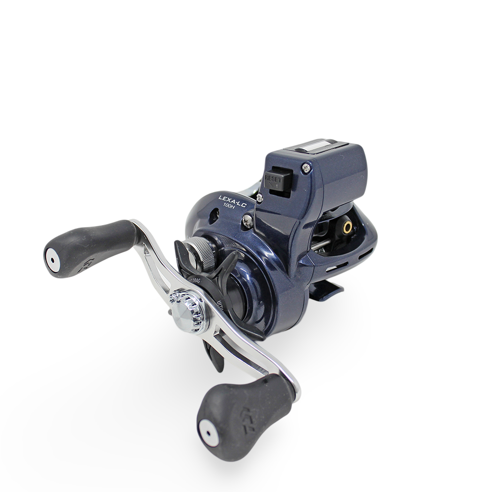 daiwa depth counter reel ACCUDEPTH PLUS LINE WALLEYE DOUBLE PADDLE TROLLING Models are available in both left and right Daiwa Lexa Line Counter Reel