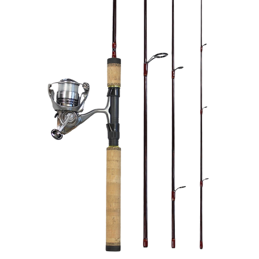 Daiwa Spinmatic Exceler LT Travel Trout Combo