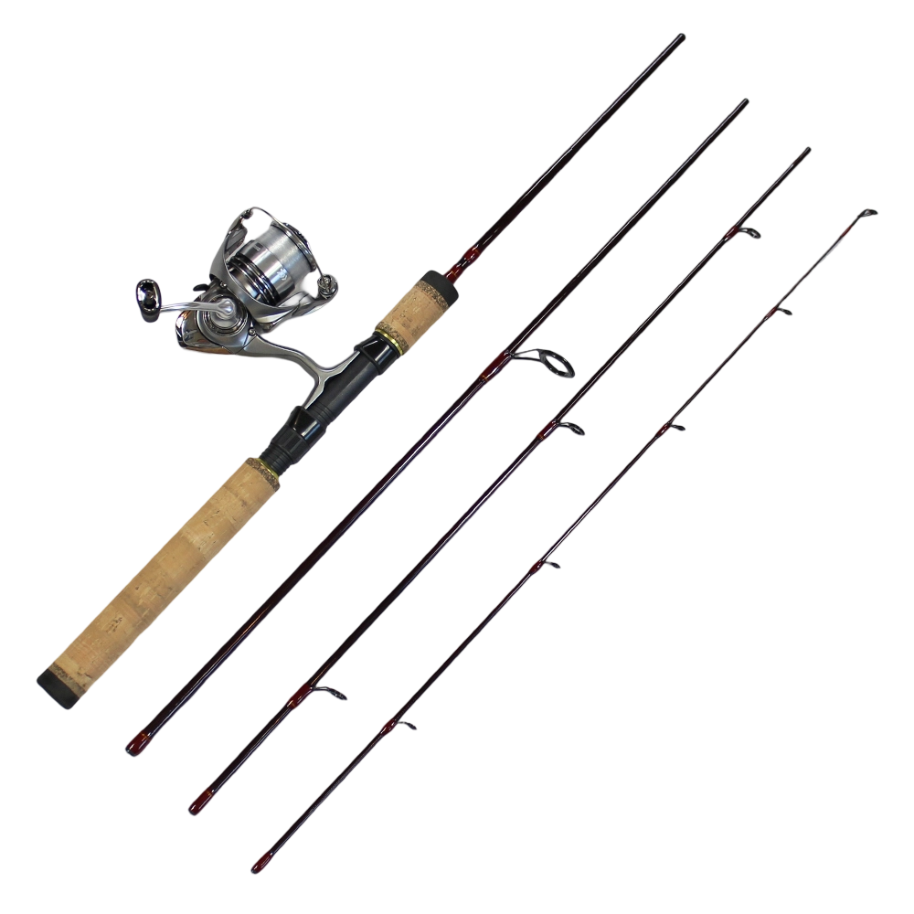 Daiwa Spinmatic Exceler Travel Trout Combo