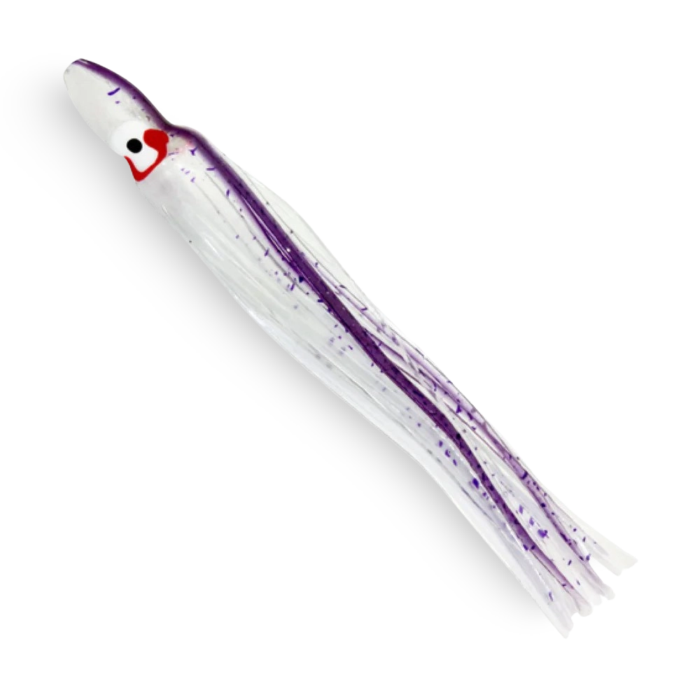 Delta Tackle 4-5 Squid UV Purple Splatter Back