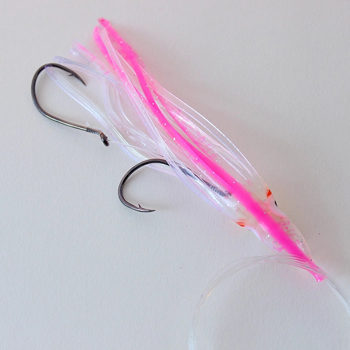 Delta Tackle Salmon Trolling Rig UV Pink Splatter