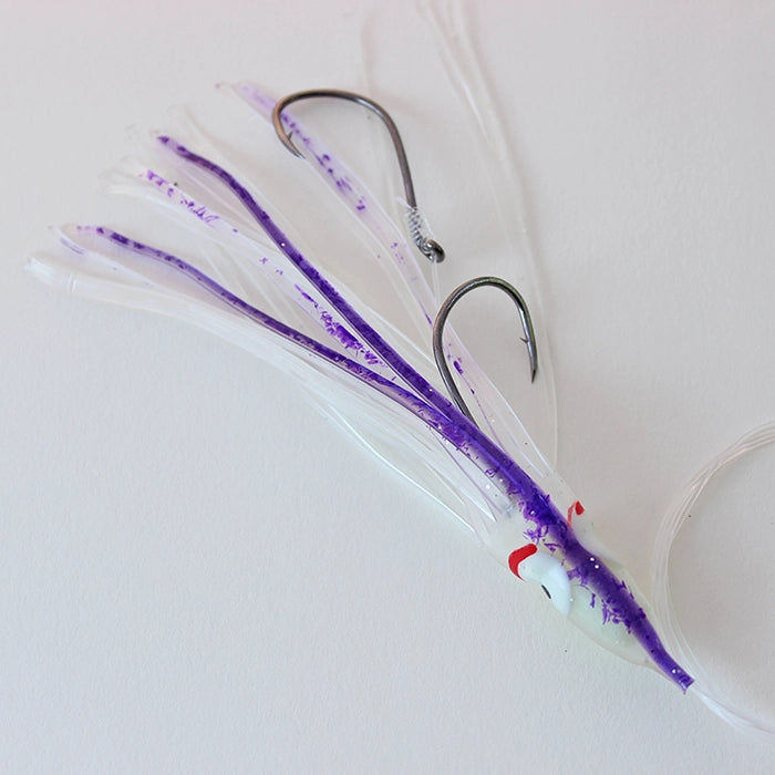 Delta Tackle Salmon Trolling Rig UV Purple Splatter
