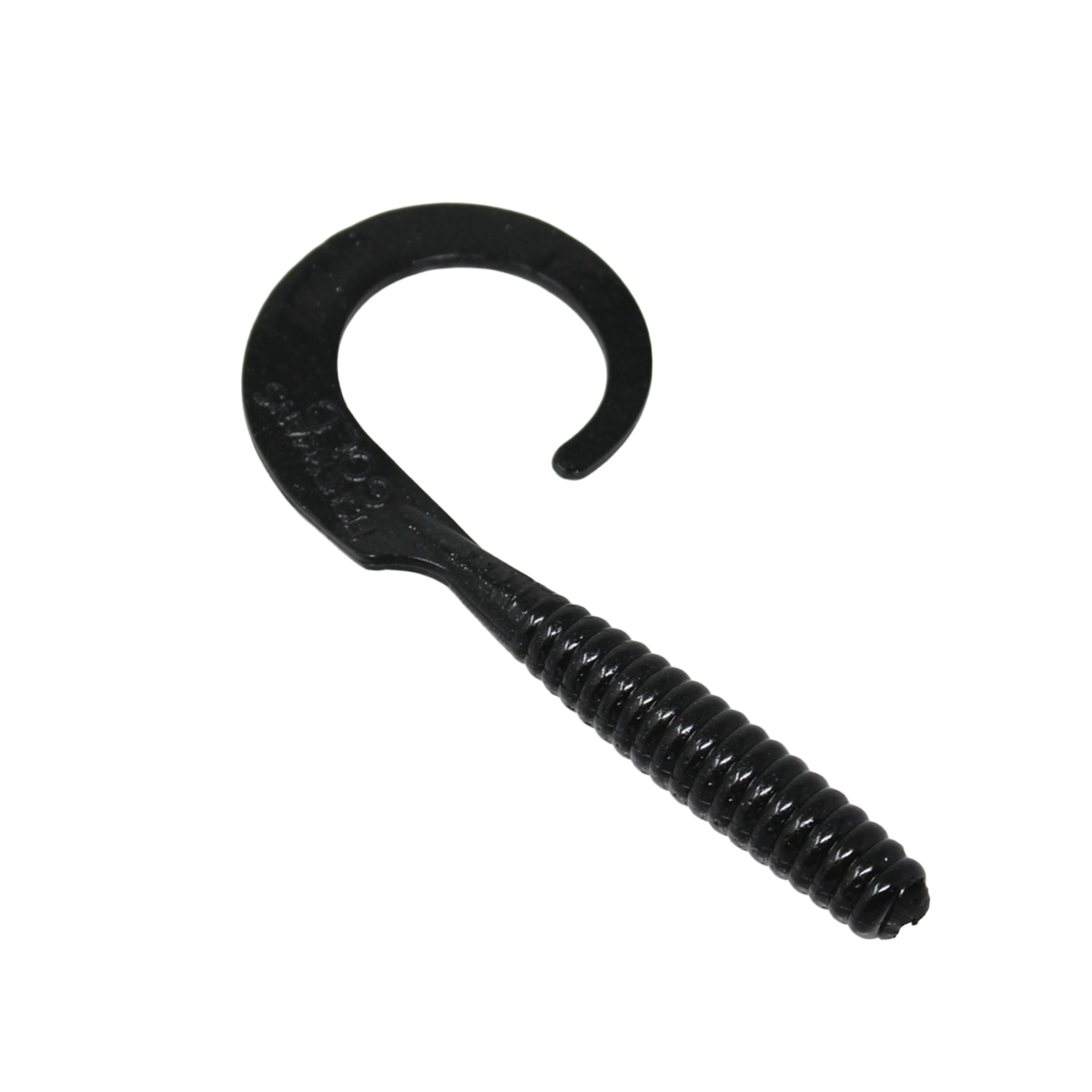 Fishermans Gold 6 Inch Grub Mustgo Black